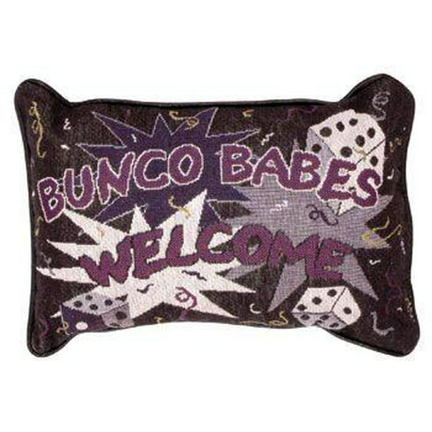 Bunco Game Lover What Number are We On for Bunco Players Throw Pillow Multicolor 16x16 